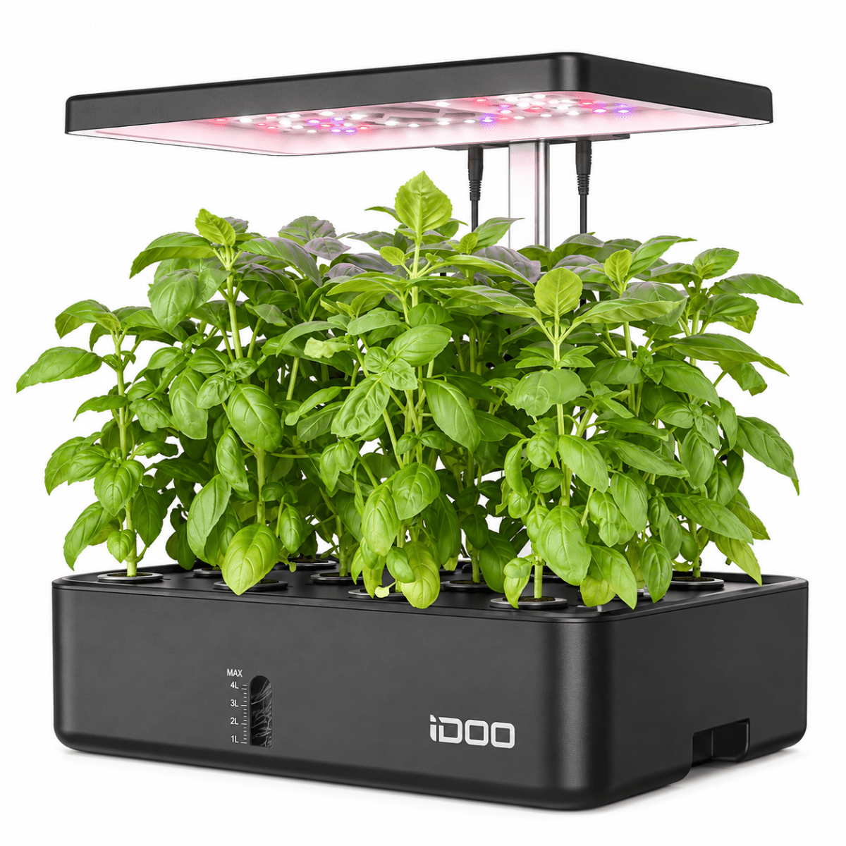 iDOO WiFi Hydroponics Growing System 12Pods Mini Herb Garden Germination Kit