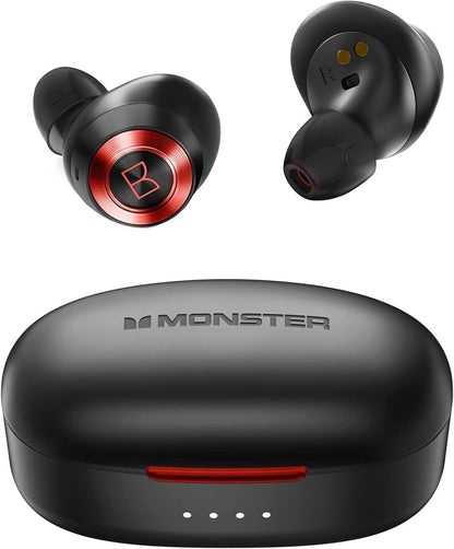 Monster Achieve 100 AirLinks Wireless Earbuds Bluetooth in-Ear Stereo Headphone