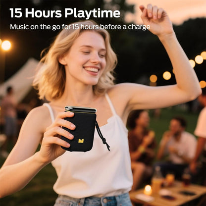 Monster Atomic Pebble Bluetooth Speaker Waterproof Wireless Speaker Stereo Sound