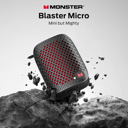 Monster Blaster Micro Wearable Bluetooth Speaker Clip-On Wireless Small Portable