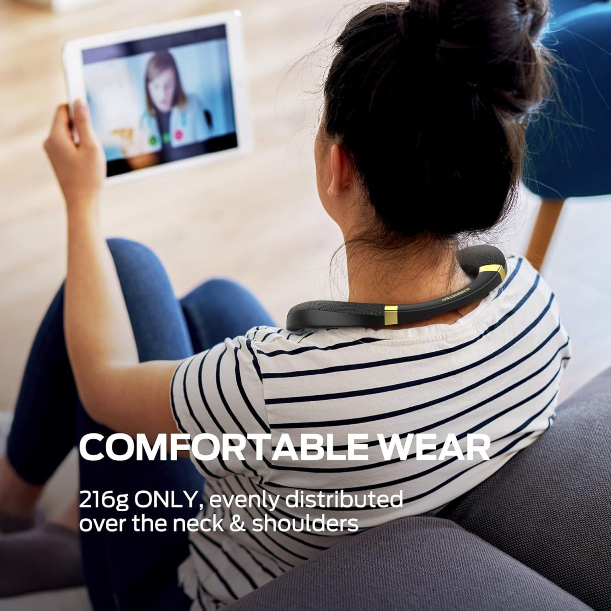 Monster Boomerang Bluetooth Wireless Neck Speaker Portable 3D Stereo Sound