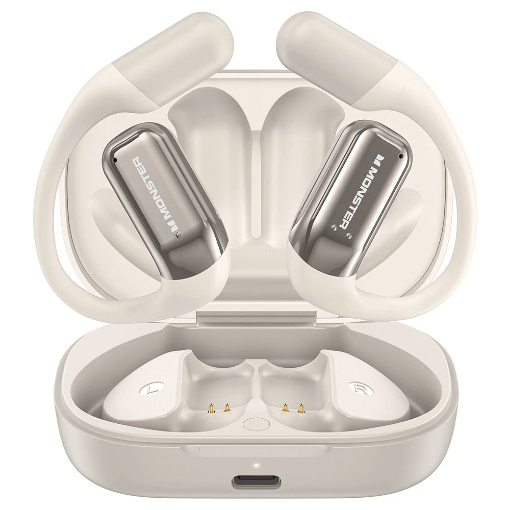 Monster Clarity Free100 Lite Wireless Open Ear Earphones True Wireless Headphone