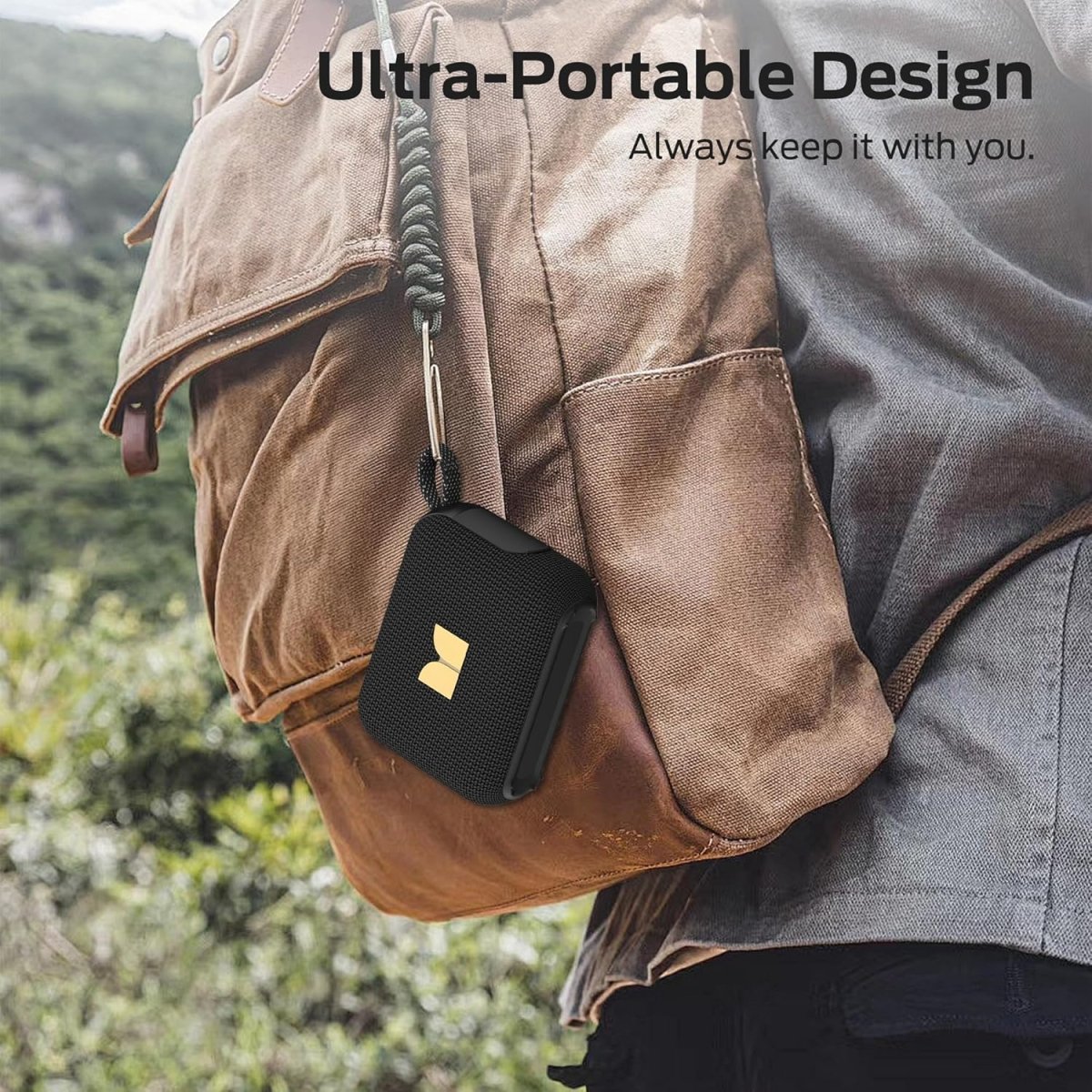 Monster Cube 1 Bluetooth Speaker IPX7 Waterproof Wireless Speakers Stereo Sound