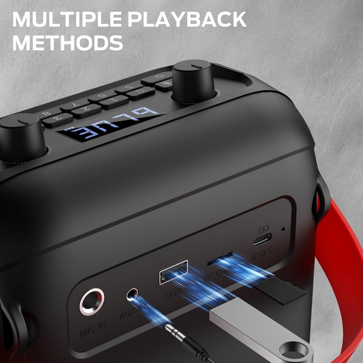 Monster MFS 1 Portable Bluetooth Speakers Wireless Outdoor Speaker Stereo Sound