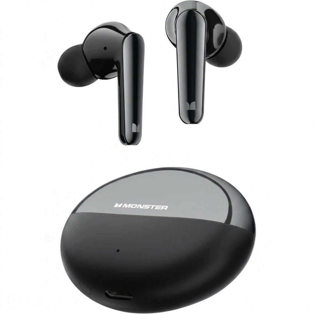 Monster N-Lite 203 AirLinks Wireless Earbuds Bluetooth 5.3 Headphone HiFi Stereo