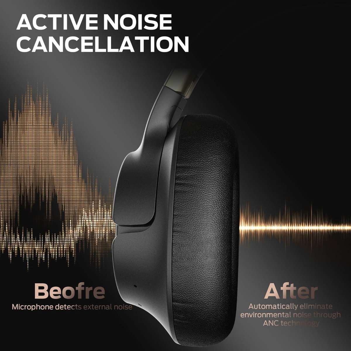 Monster Persona SE ANC Active Noise Cancelling Headphones Wireless Bluetooth
