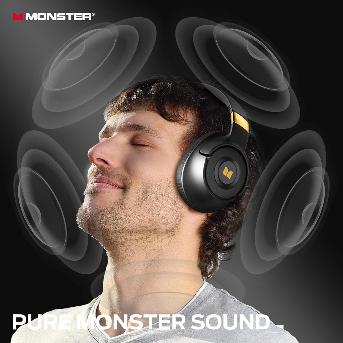 Monster Persona SE ANC Active Noise Cancelling Headphones Wireless Bluetooth