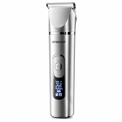 Oneisall 4 in 1 Dog Grooming Kit Rechargeable Cordless Dog Hair Trimmer for Paw Nail Grinder
