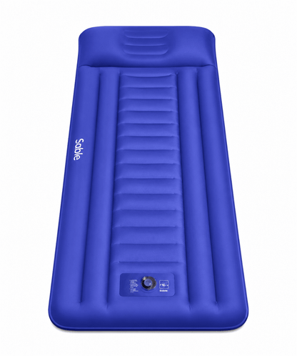 Sable Camping Sleeping Pad Self Inflating Camping Mat with Built-in Pillow &amp; Pump