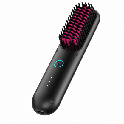 TYMO Cordless Hair Straightener Brush Mini Portable Ionic Hot Comb AU VERSION