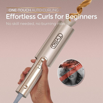 TYMO CurlPro Plus Curling Iron Curling Tong Hair Curler Automatic Rotating