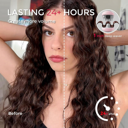 TYMO ROVY Hair Crimper Waver Hair Tool Deep Waver Curling Iron