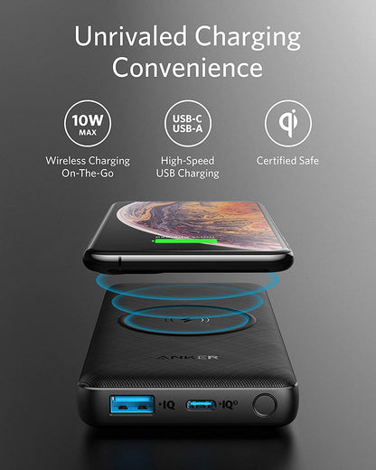 Anker PowerCore III 10000mAh Wireless Charging 10W Portable Charger Power Bank