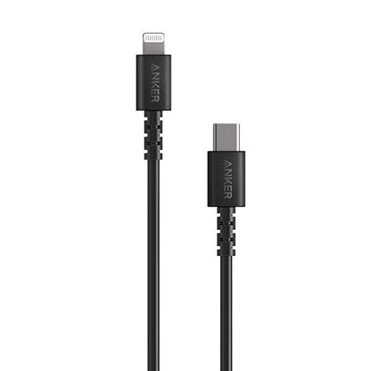 Anker PowerLine Select USB-C to Lightning Cable MFi Fast Charging Type-C 3ft