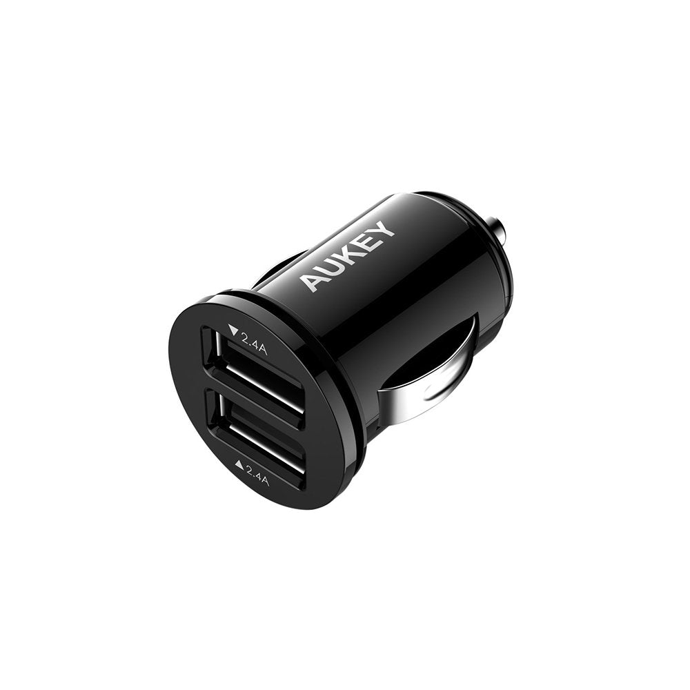 AUKEY CC-S1 4.8A Dual USB Port Car Charger Charging Power Adapter Smartphone