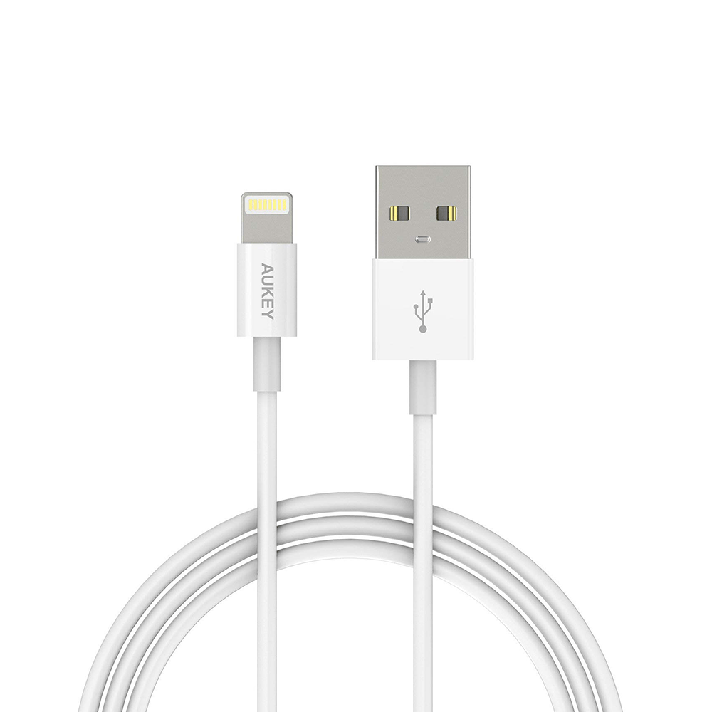 AUKEY Lightning USB Charging Cable Apple iPhone Mfi Certified (1m/3.3ft)