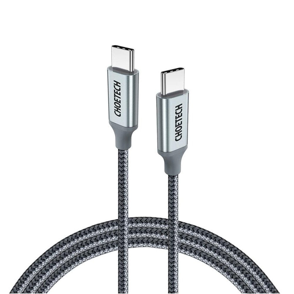 CHOETECH 100W USB-C Type C PD Braided Fast Charging Cable Power Delivery 1.8m