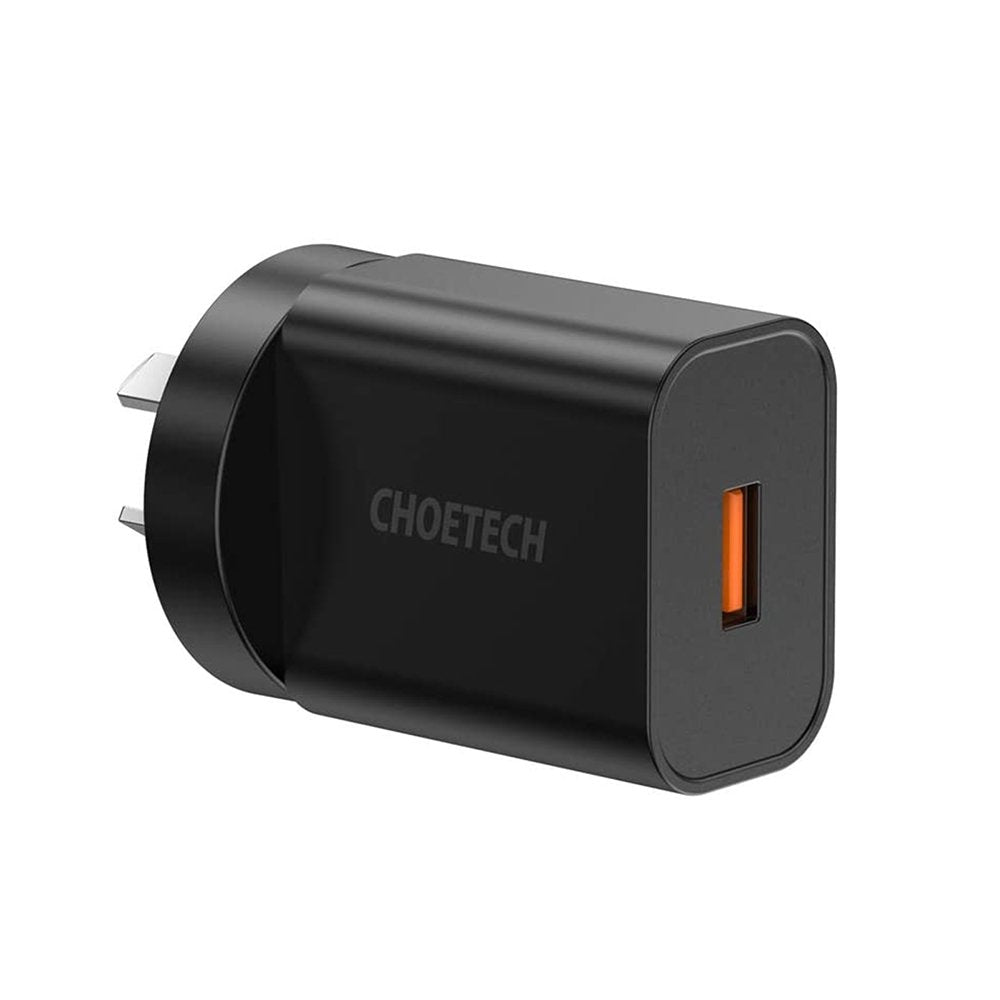 CHOETECH 18W USB Wall Charger Quick Charge QC 3.0 Power Adapter Fast Charging AU