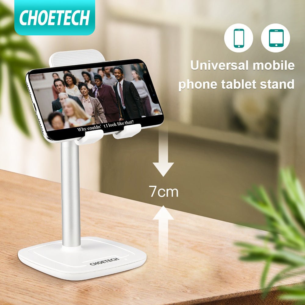 CHOETECH H035 Universal Aluminium Adjustable Phone Tablet Stand Desk Holder