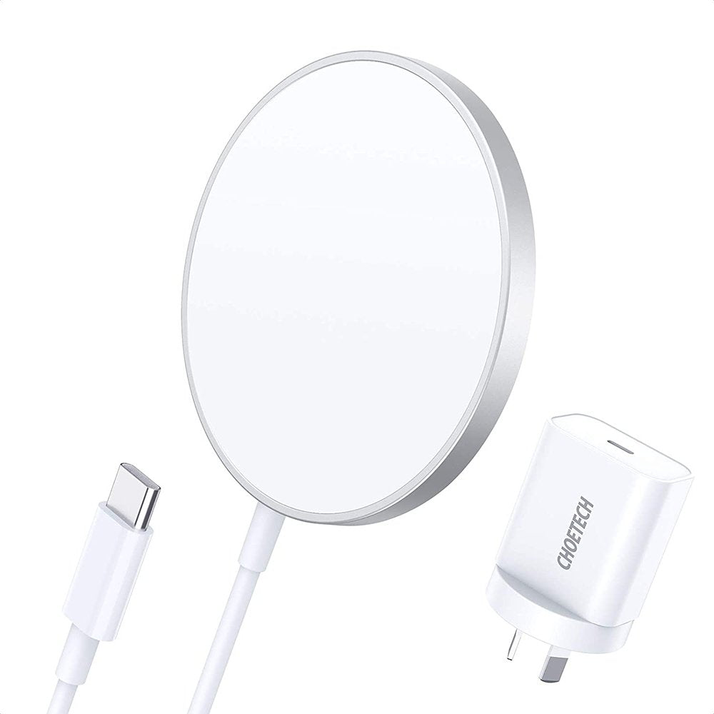 CHOETECH Magnetic Wireless Charger Magsafe for iPhone with 20W USB C PD Adapter