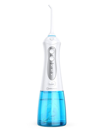 CREMAX Dental Water Flosser Cordless Portable Ultra Oral Irrigator Teeth Cleaner