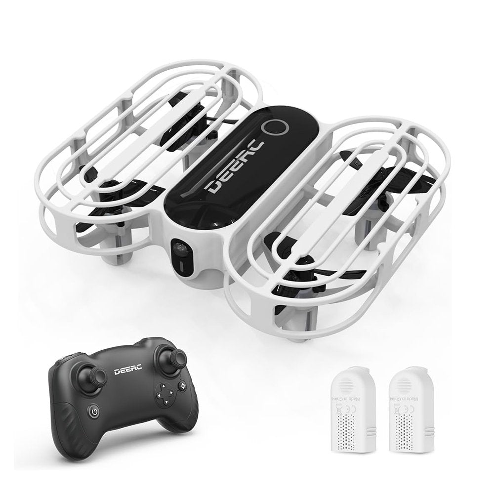 DEERC D11 Drone for Kids with Circle Fly 3D Flips Remote Control 2 Batteries