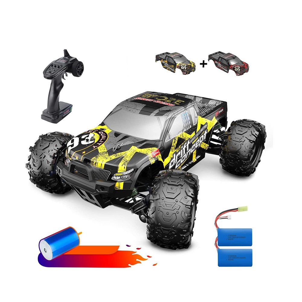 DEERC 300E RC Car High Speed Remote Control Car 1:18 Scale 4WD Monster Truck