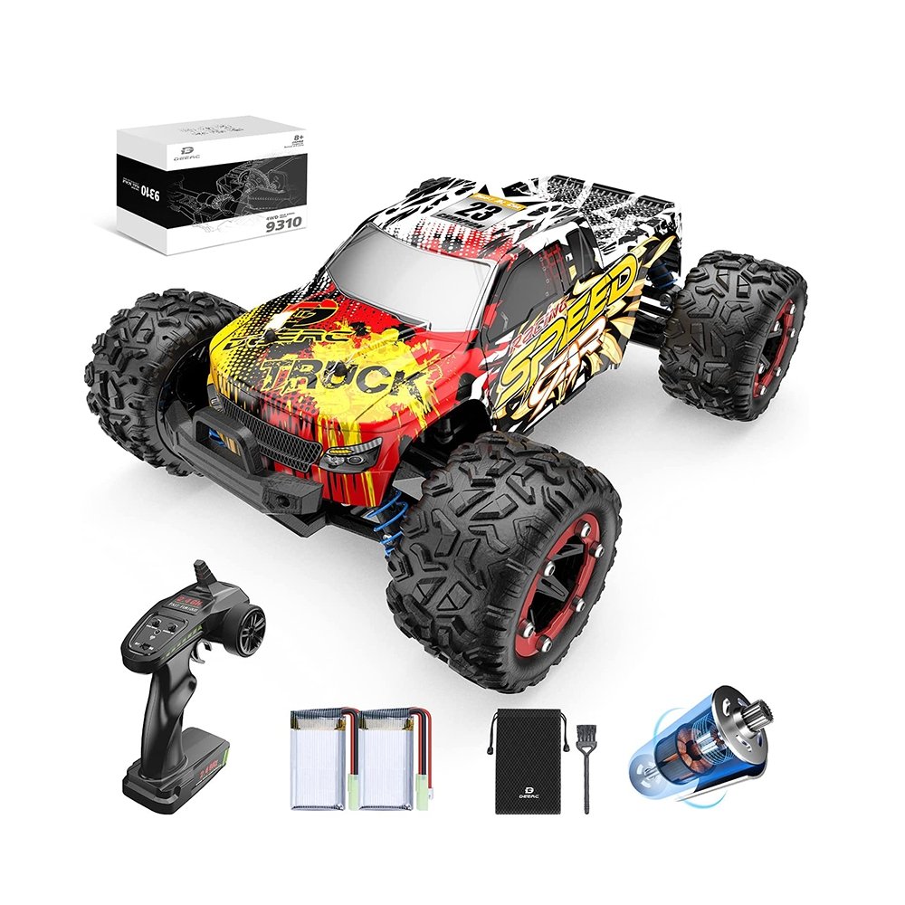 DEERC 9310 RC Cars High Speed Remote Control Car 1:18 Off Road 4WD Monster Truck