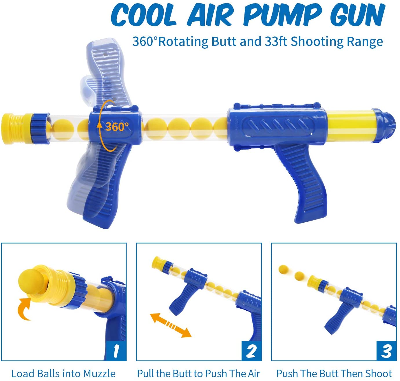 EagleStone Dinosaur Shooting Toys for Kids Target Shooting Games Air Pump Gun