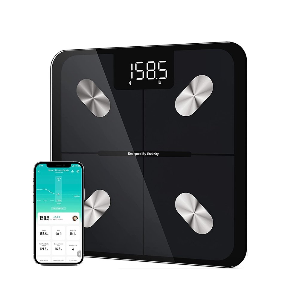 Etekcity Body Weight Bathroom Scale Digital Smart Bluetooth Fitness App BMI