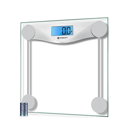 Etekcity Digital Body Weight Scale Bathroom LCD Backlight Display Tempered Glass