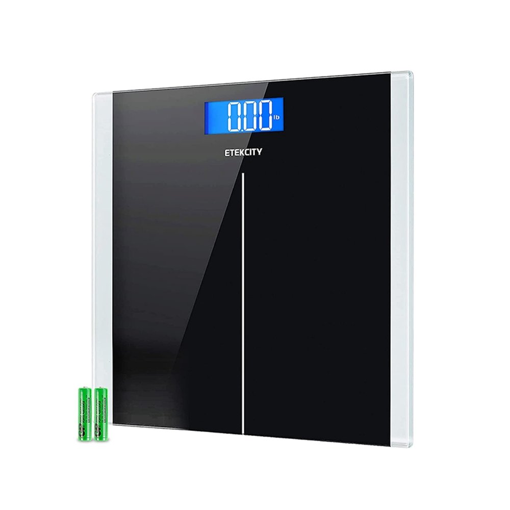 Etekcity Digital Body Weight Scale Bathroom LCD Display Durable Tempered Glass