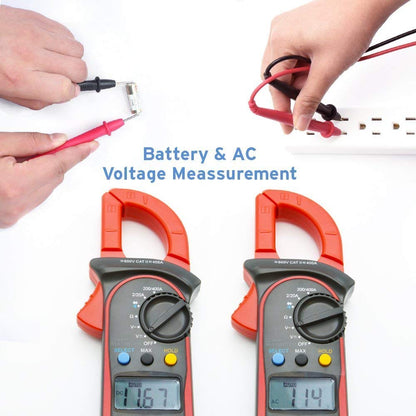 Etekcity Digital Clamp Meter Multimeter AC Current and AC/DC Voltage Tester