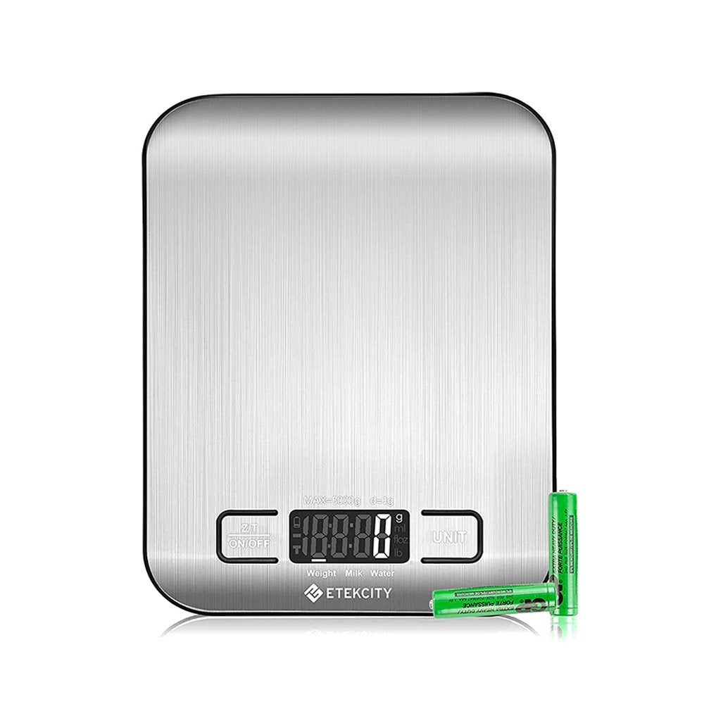 Etekcity Digital Food Scale Kitchen Cooking Baking Meal Prep Dieting Keto Steel