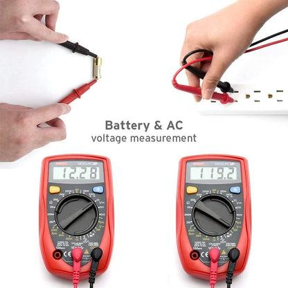 Etekcity Digital Multimeter Voltage Tester Volt Ohm Amp Meter Resistance Test
