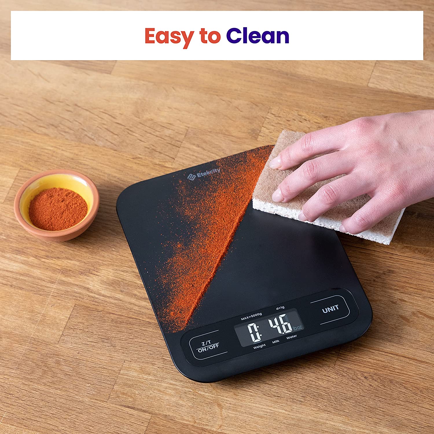 Etekcity Food Kitchen Scale Digital Cooking Baking Meal Prep Dieting Weight Loss