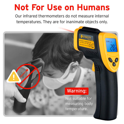 Etekcity Infrared Thermometer 1080 Digital Temperature Gun for Cooking Laser