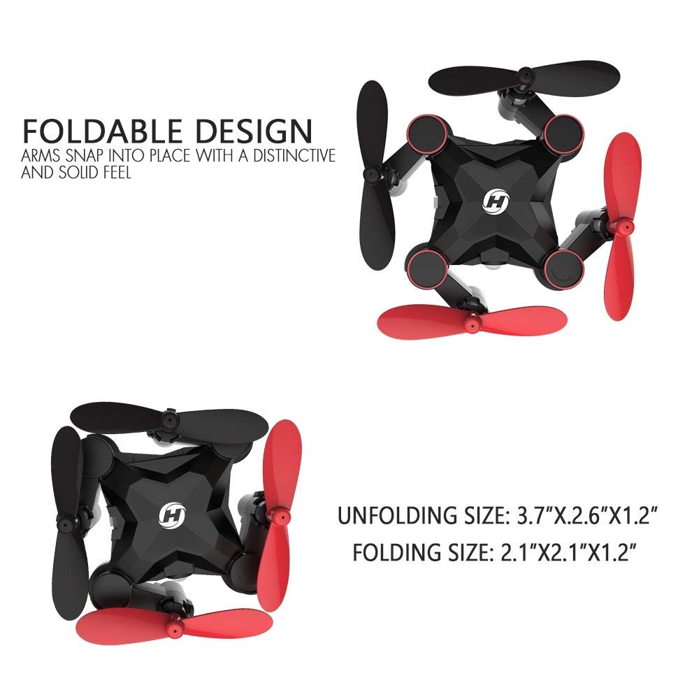 Holy Stone HS190 Foldable Mini Nano RC Drone Kids Portable Pocket Quadcopter