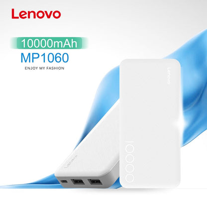 Lenovo 10000mAh Dual USB port Power Bank