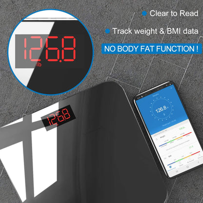 RENPHO Bathroom Scale Digital Weight BMI Smart Weighing Body LED Bluetooth App
