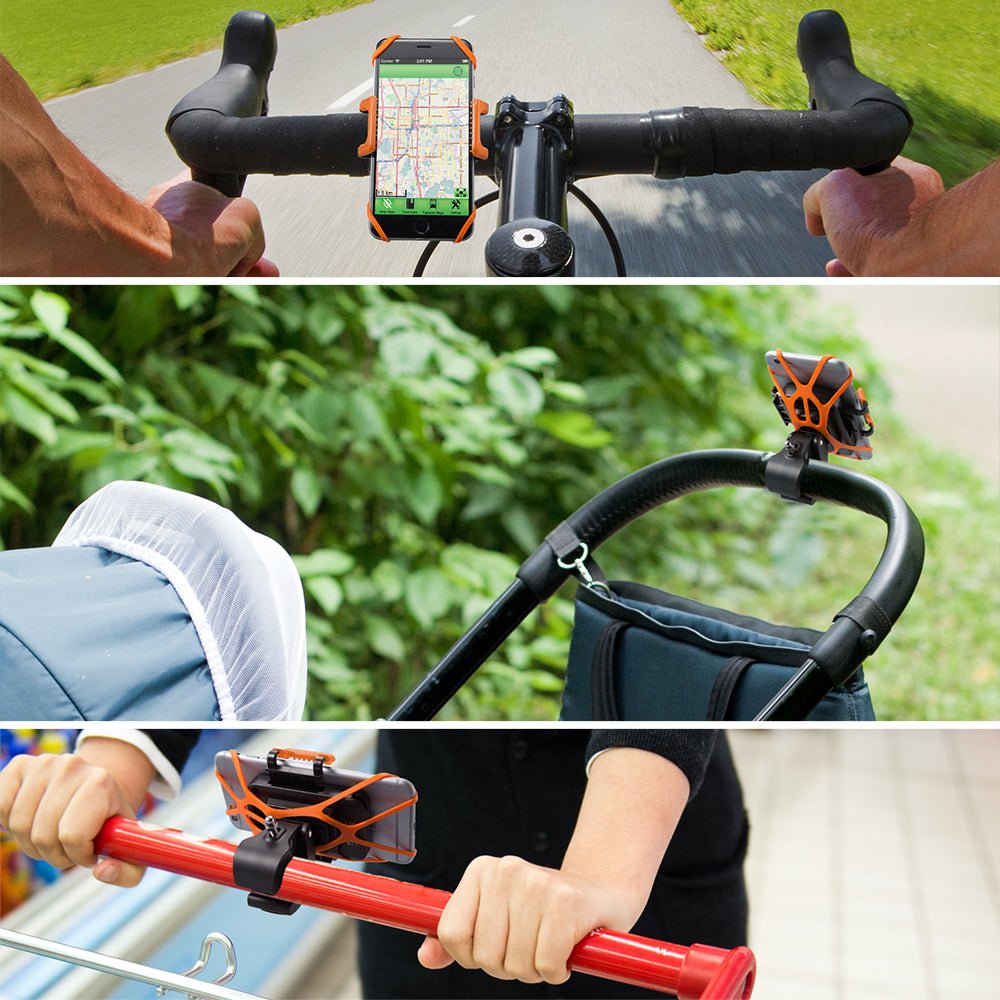Taotronics Bicycle Phone Mount Bike Smartphone Holder Universal Cradle Clamp