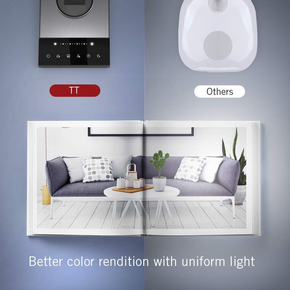 Taotronics DL16 Desk Lamp Stylish Metal LED Bedside Reading Touch Control