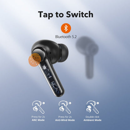 Taotronics SoundLiberty Pro P10 ANC Active Noise Cancelling Earbuds TWS Earphone