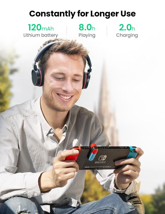 UGREEN Bluetooth 5.0 Transmitter Compatible for Nintendo Switch Audio Adapter