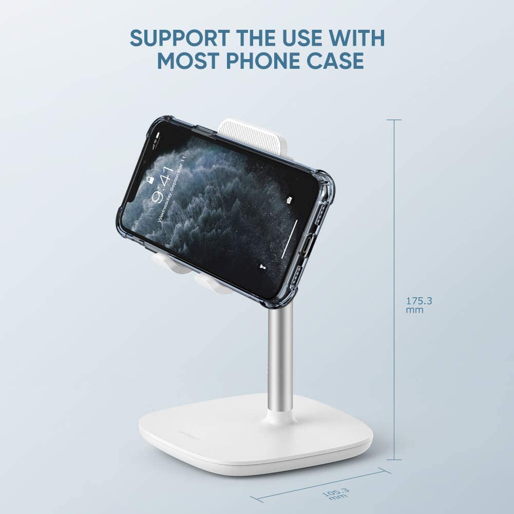UGREEN Phone Stand Desk Holder Adjustable Smartphone iPhone Samsung