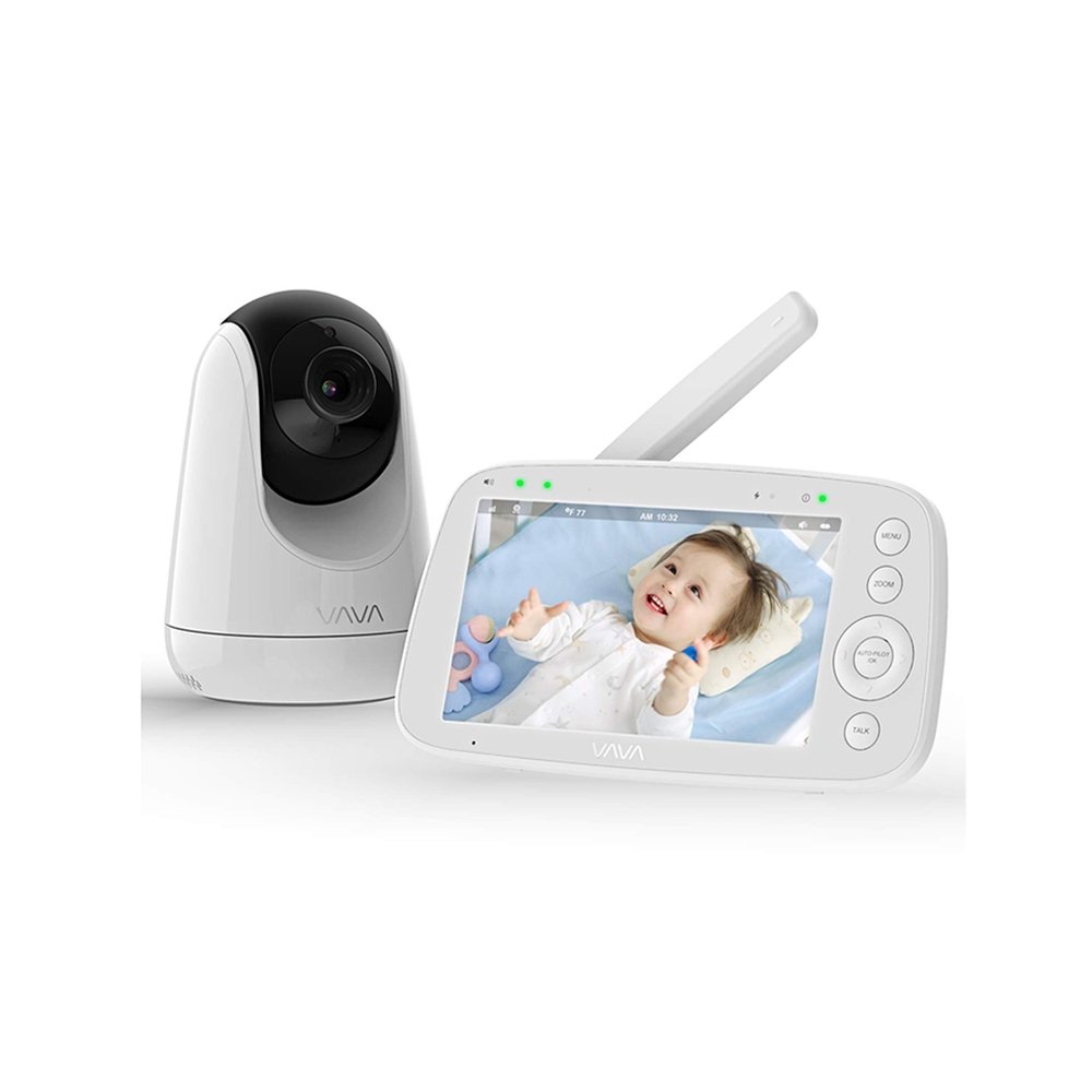 VAVA Baby Monitor 5&quot; HD Display Video with Camera Audio IPS Screen Night Vision